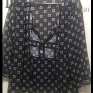 Style and Co Boho peasant top